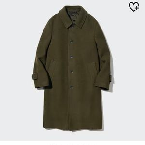Uniqlo Balmacaan Wool Coat